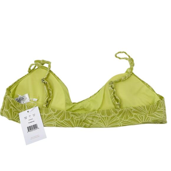 Andie Swim The Molokai Bikini Top Daiquiri Lime Green Size Large NEW with tags! - Picture 5 of 5